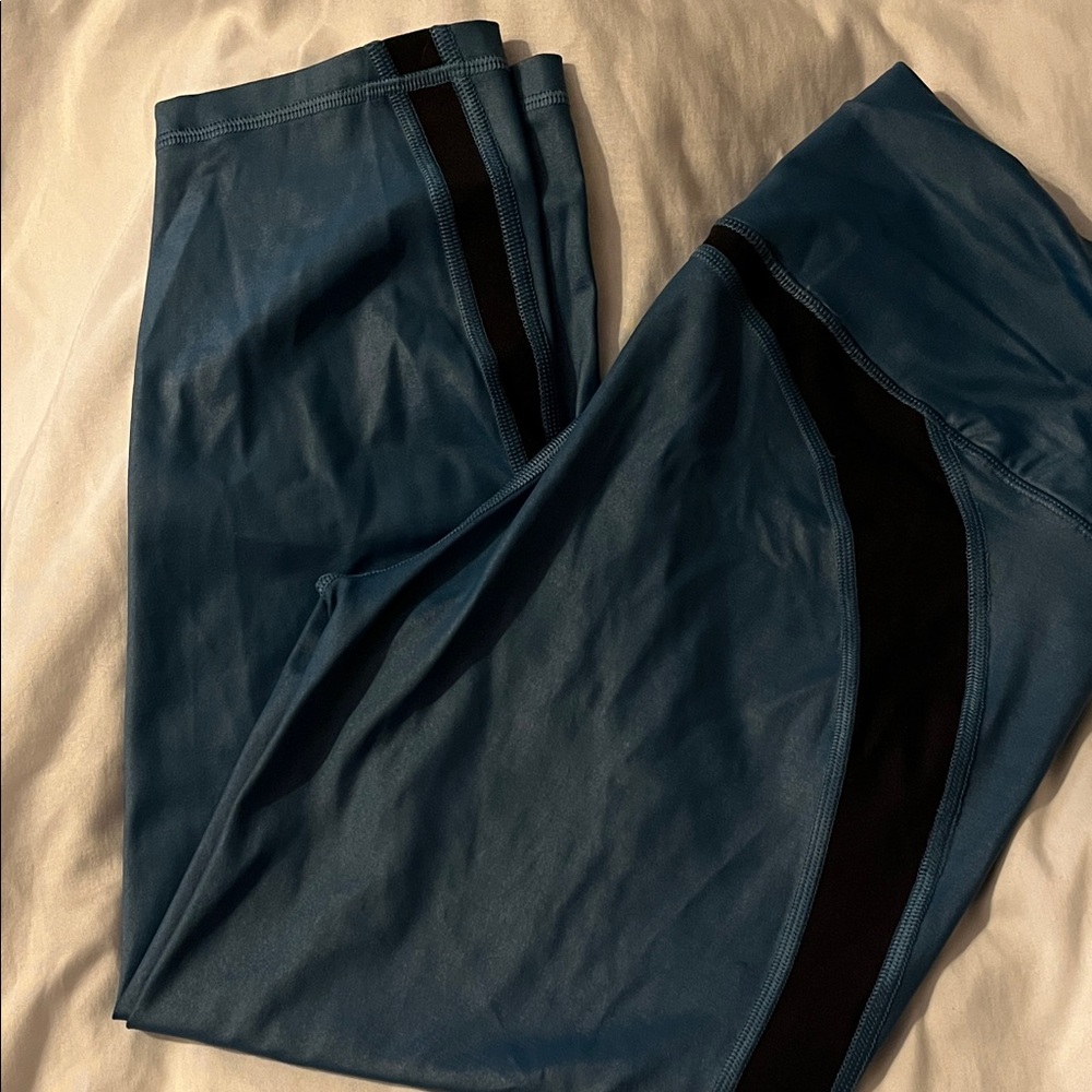 Victoria's Secret Sport Knockout tight in Blue and Black size large